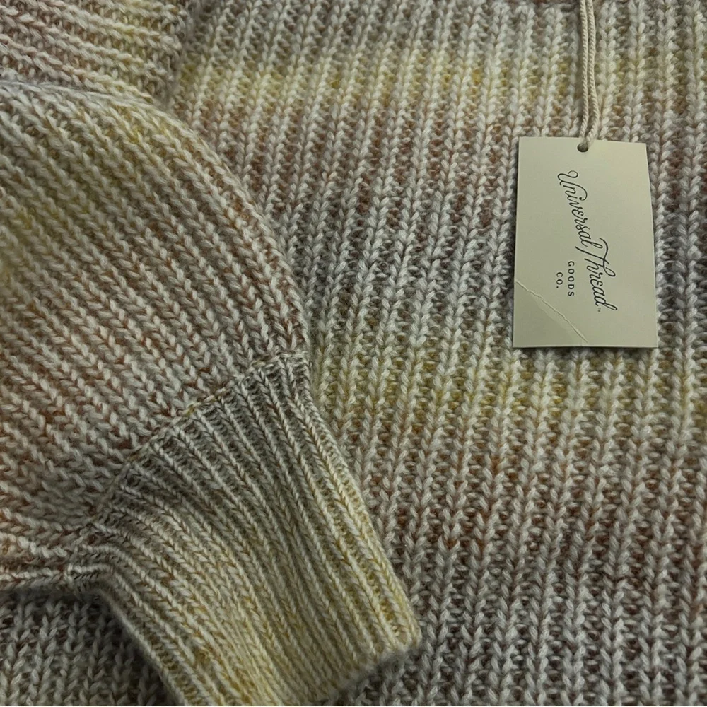 Universal Thread Multicolor Striped Sweater - Picture 3 of 6